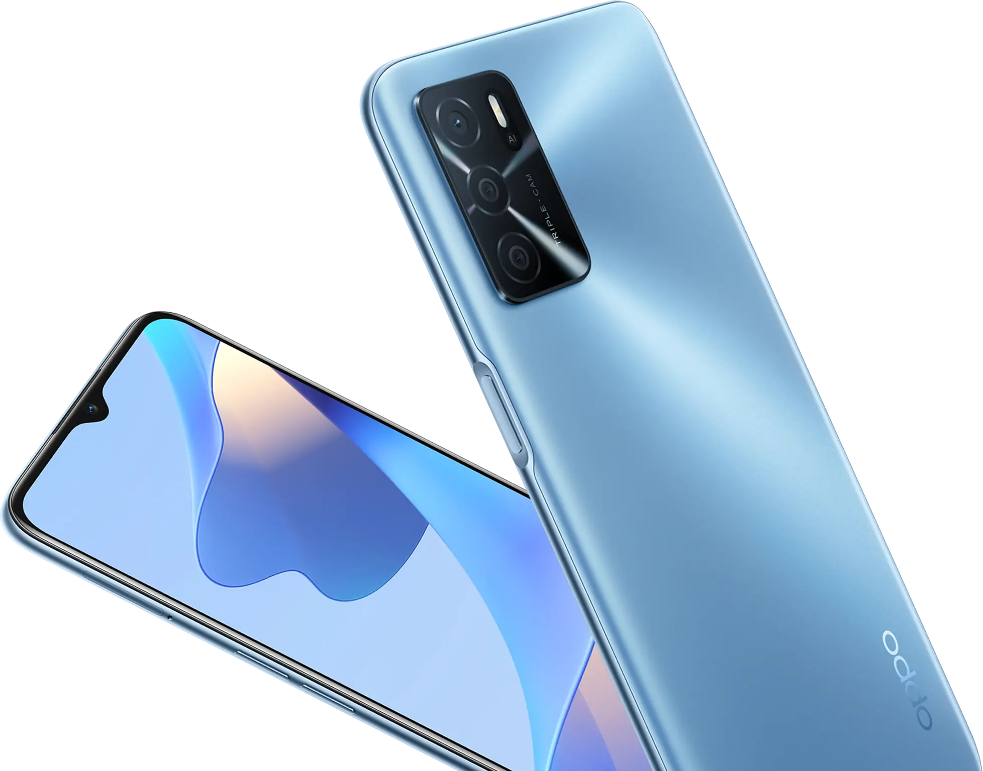 OPPO A16 с аккумулятором емкостью 5000 мА·ч, экраном HD+ с режимом защиты глаз и тройной AI камерой