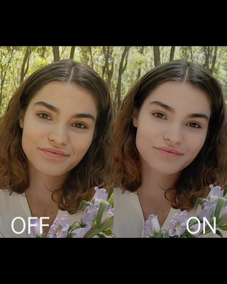 Алгоритм улучшения портретного режима видеосъемки Portrait Beautification Video
